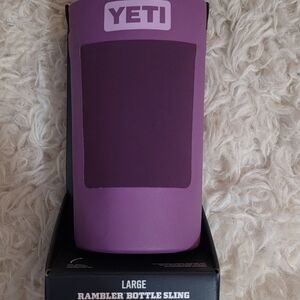 YETI Purple Rambler Bottle Sling